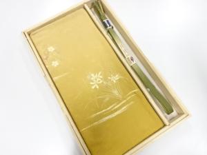 未使用品　正絹　帯揚げ・手組帯締めセット